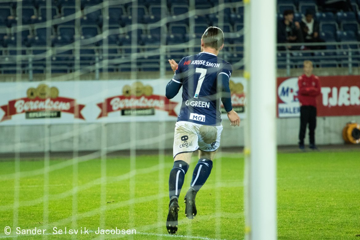 Viking - Sarpsborg 08 2-1, George Green. Foto: Sander Selsvik Jacobsen
