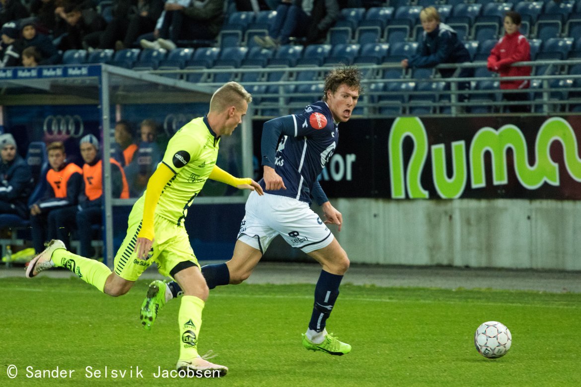 Viking - Sarpsborg 08 2-1, Michael Haukås. Foto: Sander Selsvik Jacobsen