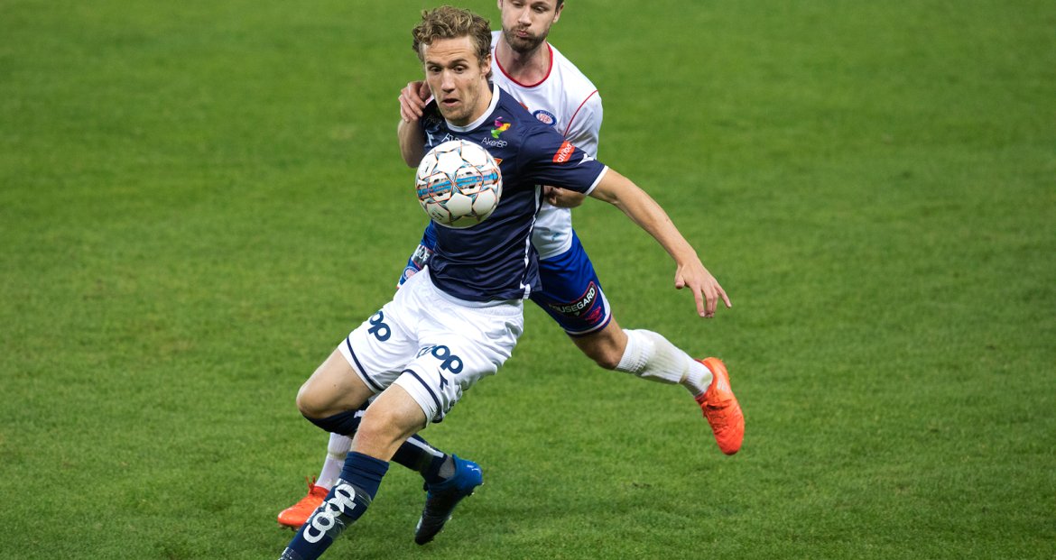 Viking - Vålerenga. Fredrik Torsteinbø. Foto: Tore Fjermestad