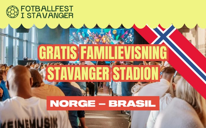 Historisk VM-kveld på historisk grunn – gratis folkefest på Stavanger stadion